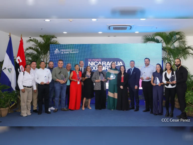 Nicaragua premia a empresas exportadoras por su crecimiento y apertura de nuevos mercados