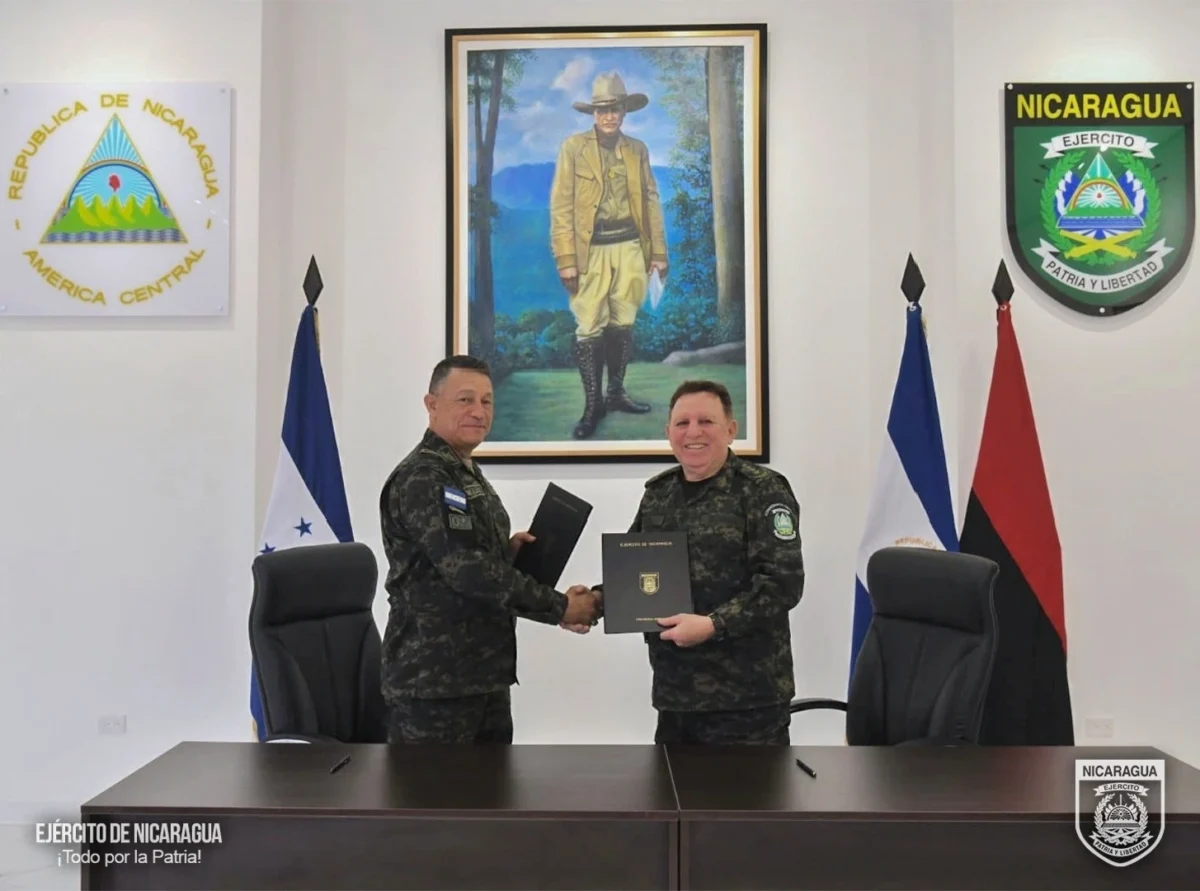 Nicaragua y Honduras refuerzan cooperación militar