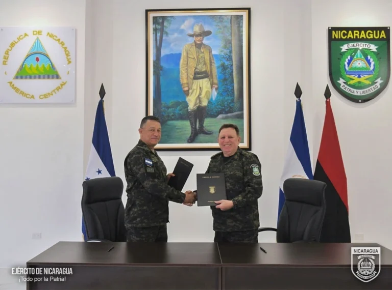 Nicaragua y Honduras refuerzan cooperación militar