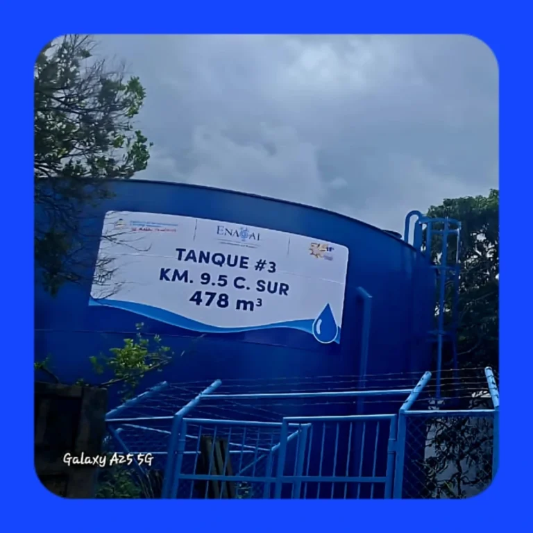 Rehabilitamos tanques en Managua