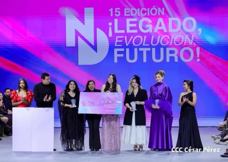 Rosario, felicita a todos los participantes de la 15 edición de Nicaragua Diseña
