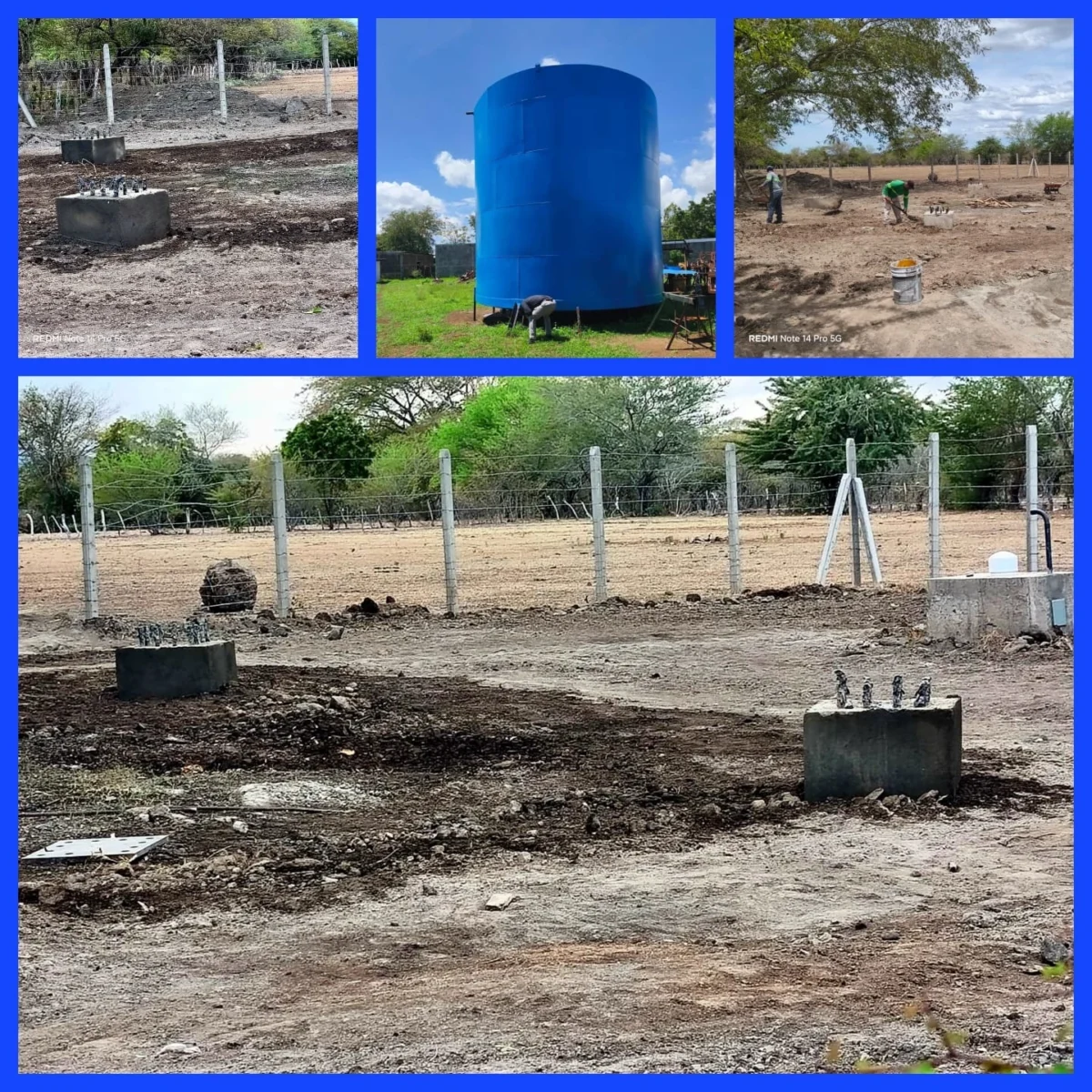 Sistema de agua potable en El Piñuelar alcanza el 85% de avance