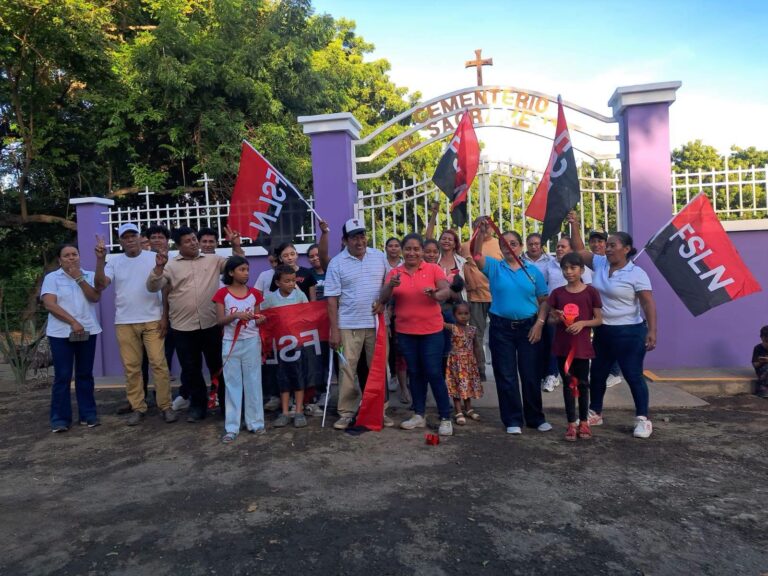 Realizan mejoras en los cementerios de Moyogalpa