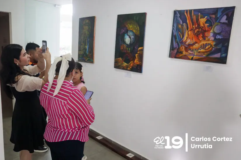 Ya está abierta la exposición Paisaje Biomórfico