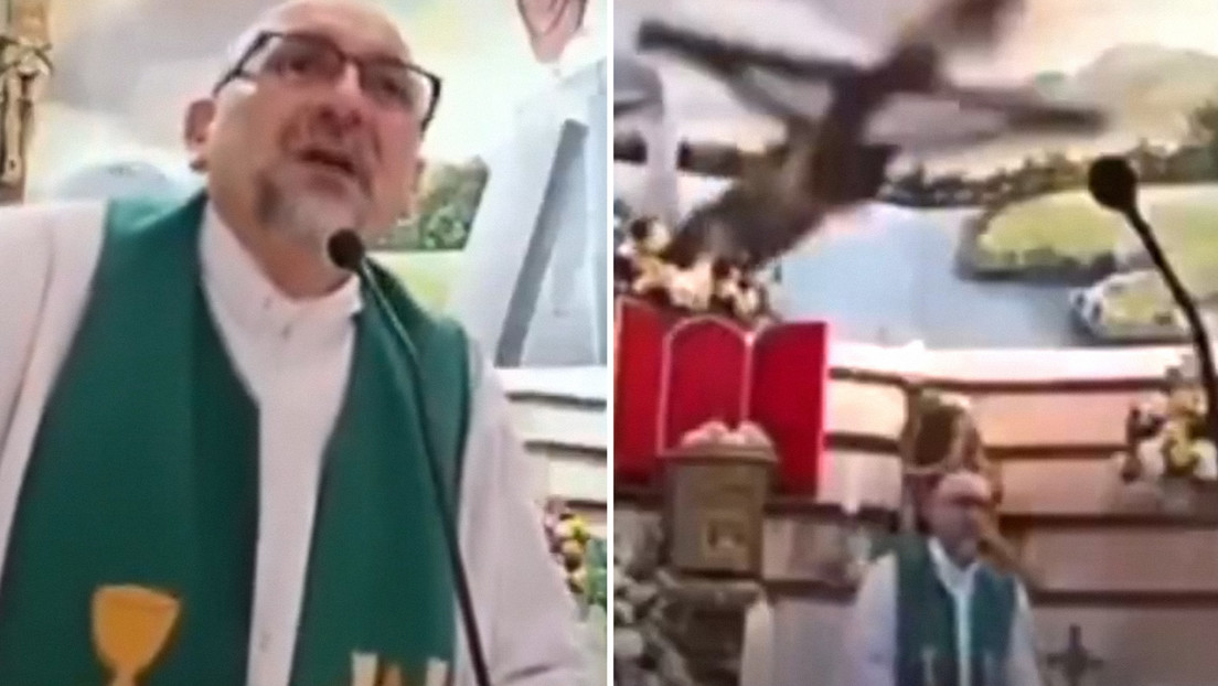 Sacerdote hablaba de la muerte antes de ser aplastado por una cruz