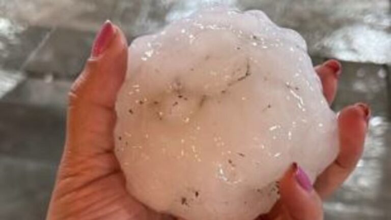 ¡Del cielo cayeron pelotas de hielo sobre Paraguay!