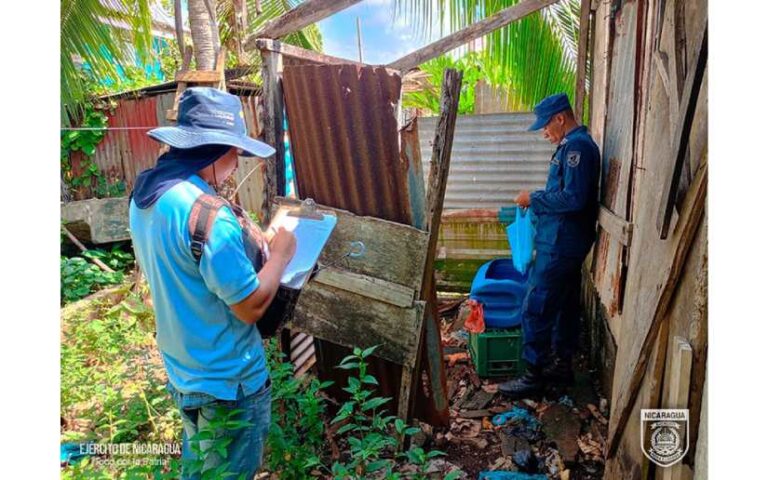 Distrito Naval Caribe desarrolla jornada de aplicación de BTI en Bluefields