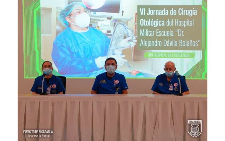 Hospital Militar presentó los resultados de la VI Jornada de Cirugía Otológica