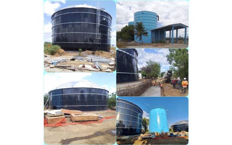 Entregan tanques de almacenamiento de agua en León
