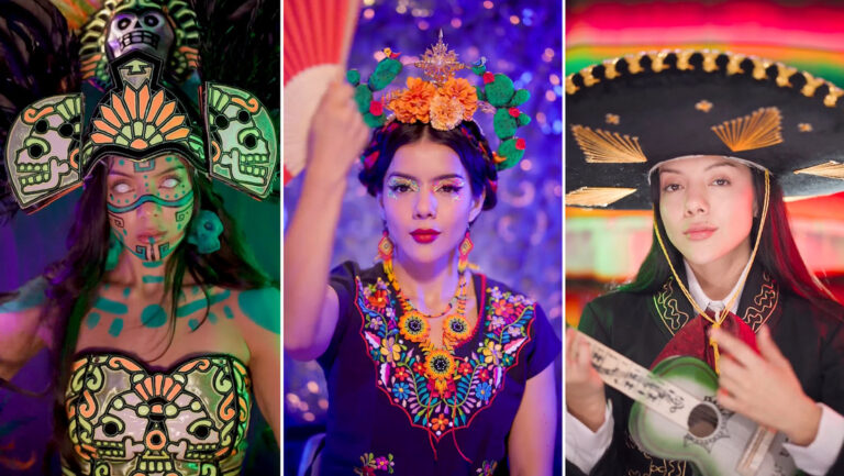 Influencer causa sensación por su trend dedicado a México