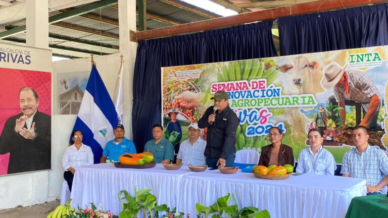 Celebran Semana de la Innovación Agropecuaria en Rivas