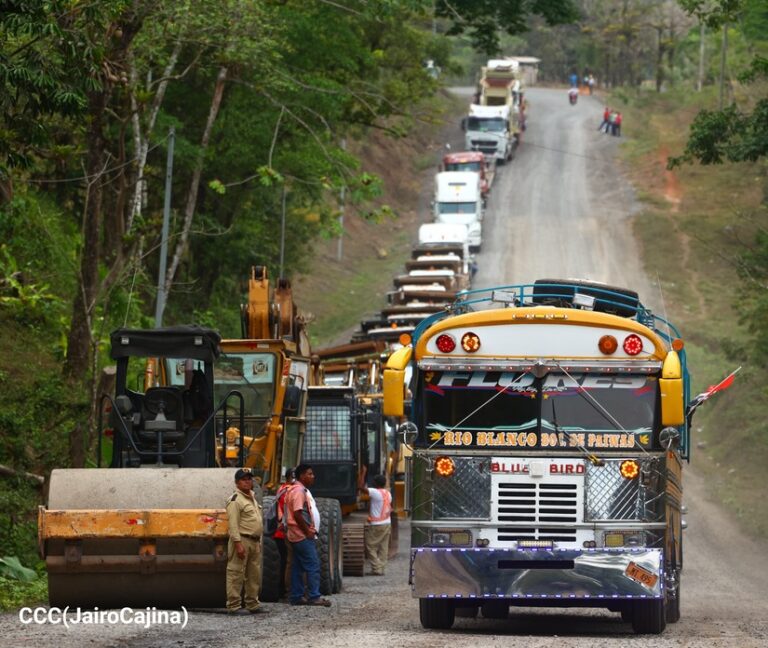 Inauguran segunda etapa de la carretera Wanawana- San Pedro del Norte