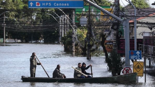 Continúan labores de rescate en Río Grande do Sul, Brasil