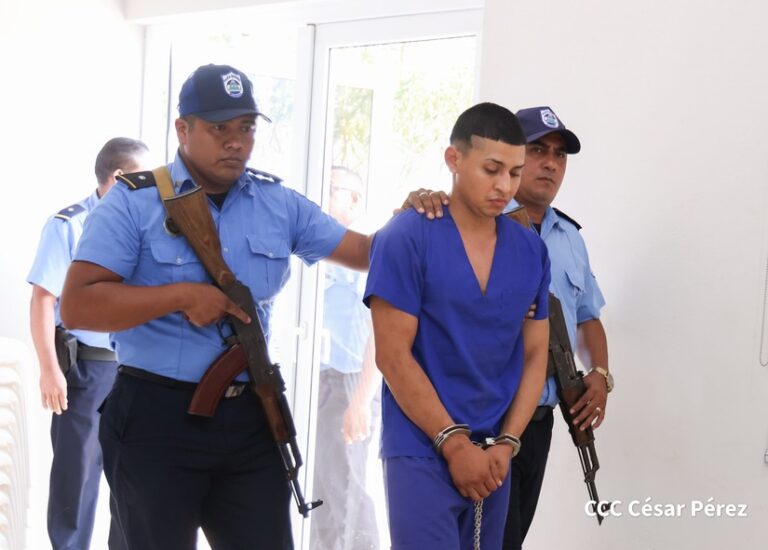 Inicia juicio oral y público contra sujeto que asesinó a Dereck Tijerino