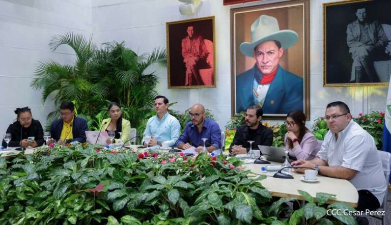 Rosario destaca encuentro de CGTN con comunicadores de Medios Sandinistas