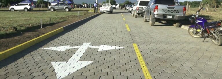 Inauguran adoquinado en Ciudad Sandino
