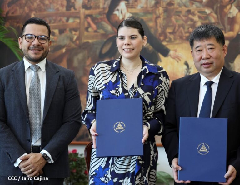 Firman Memorándum de Entendimiento para intercambio cultural entre Nicaragua y China