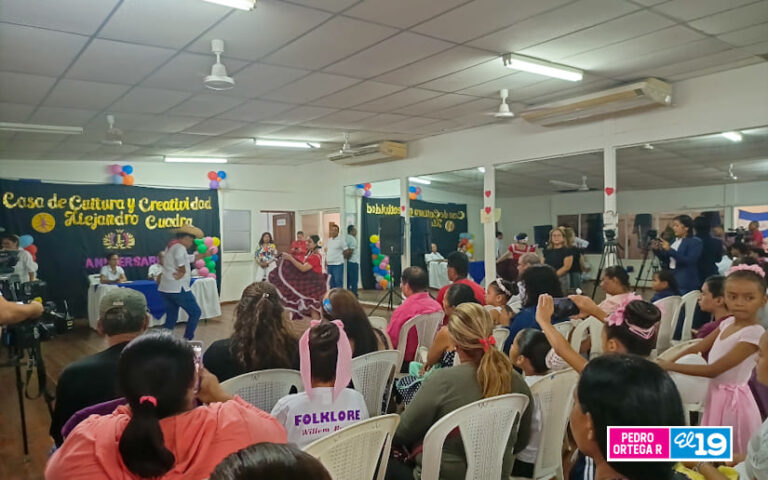Casa de Cultura Alejandro Cuadra celebra su primer aniversario