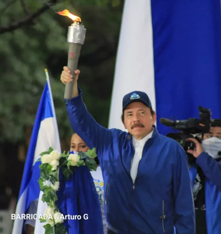 Pdte. Daniel Ortega recibirá esta tarde la Antorcha de la Libertad