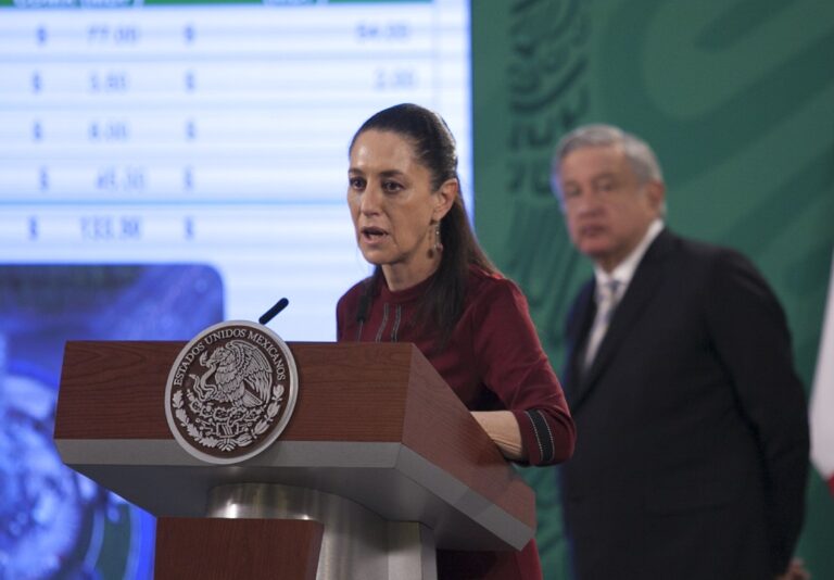 Sheinbaum aspirante presidencial en México  arranca su gira nacional