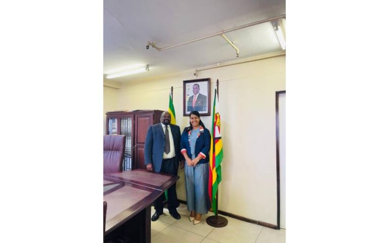 Embajada de Nicaragua en Zimbabue realizó una visita de cortesía Secretario de Relaciones Exteriores