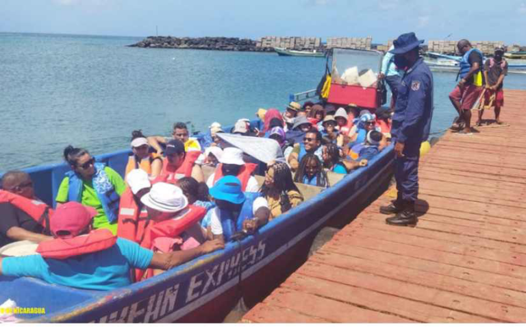 Ejército de Nicaragua brindó protección, seguridad a embarcaciones y flota pesquera 