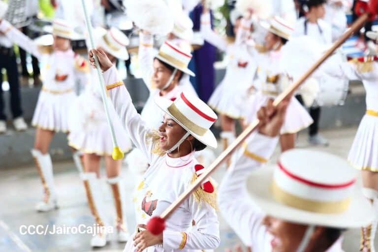 Centros Educativos en Nicaragua inician celebraciones Patrias