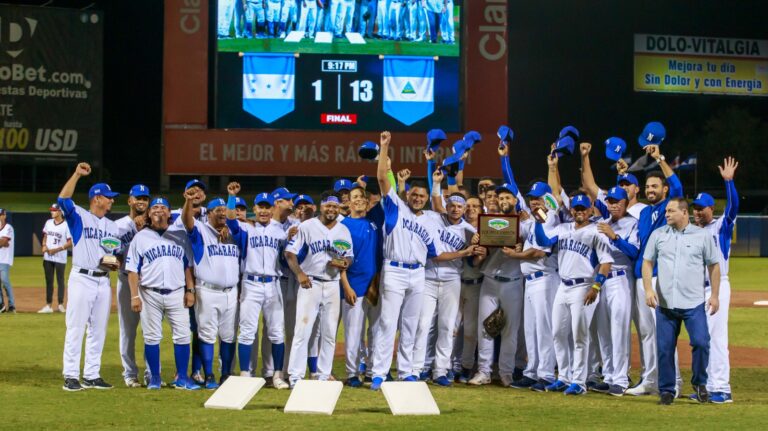 Nicaragua campeón invicto y  clasifica a los Centroamericanos y del Caribe