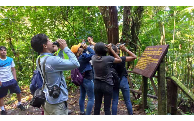 Juventud Sandinista realiza senderismo ecológico