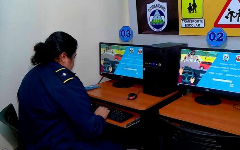 Instalan en Bilwi una sala virtual de educación vial