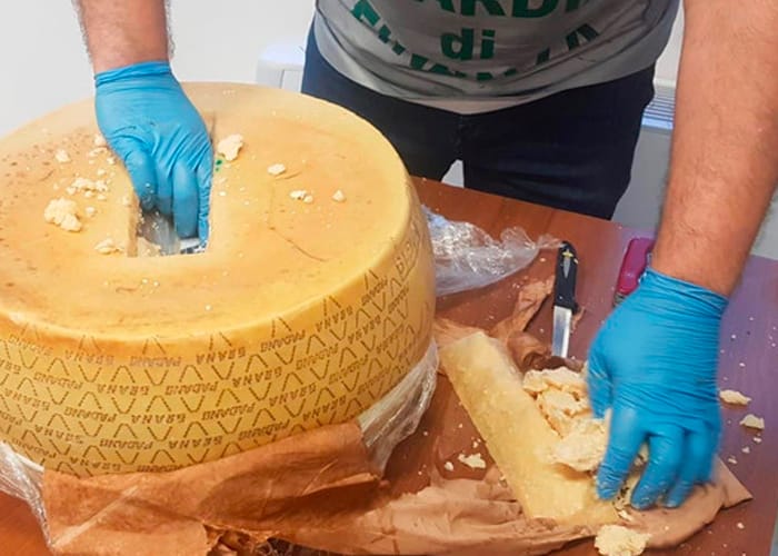 Incautación de droga en Italia