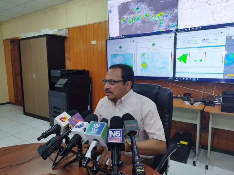 INETER anuncia para esta semana menos lluvias y un frente frío