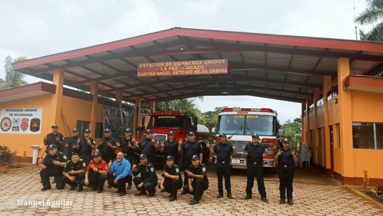 Inauguran Estación de Bomberos en La Paz