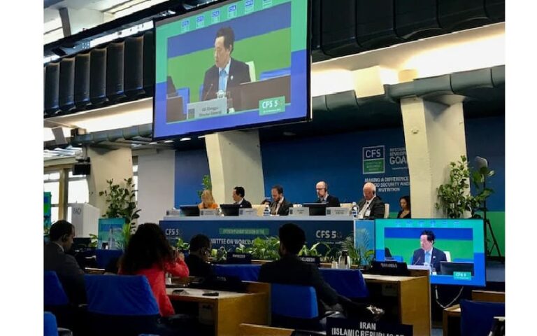 Gobierno de Nicaragua en comité de seguridad alimentaria mundial