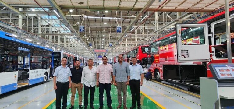 Delegación de Nicaragua visita Fábrica de Autobuses YUTONG