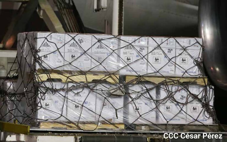 Nicaragua recibirá 304 mil 200 dosis de vacunas Pfizer Cominarty