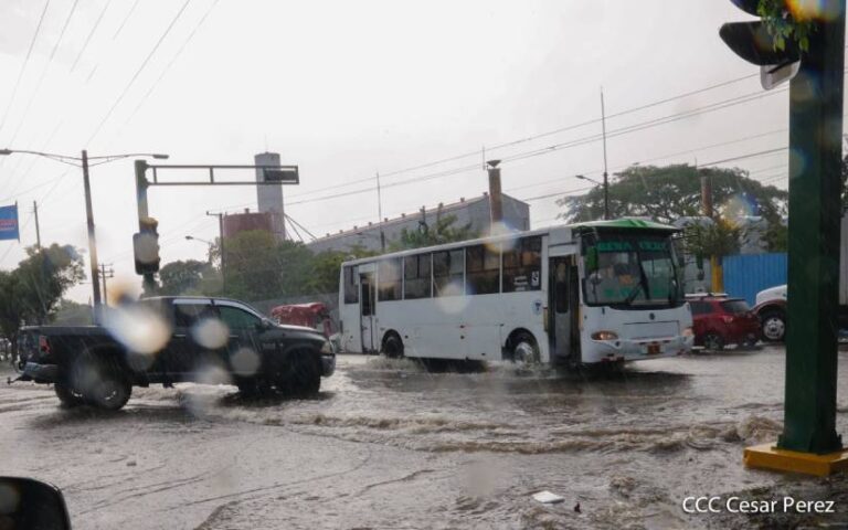 Onda tropical 4 se desplaza por territorio nicaragüense generando lluvias