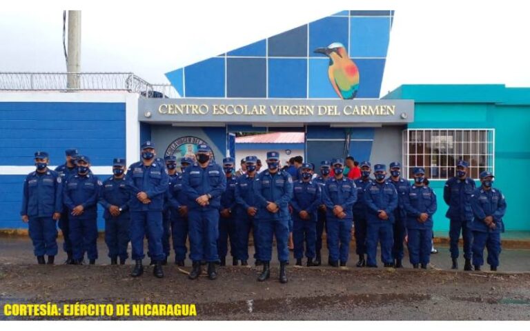 Fuerza Naval participa en inauguración del centro escolar “Virgen del Carmen”