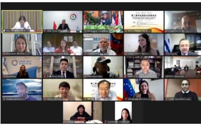 Nicaragua en segundo Foro Celac-China sobre reducción de la pobreza y desarrollo