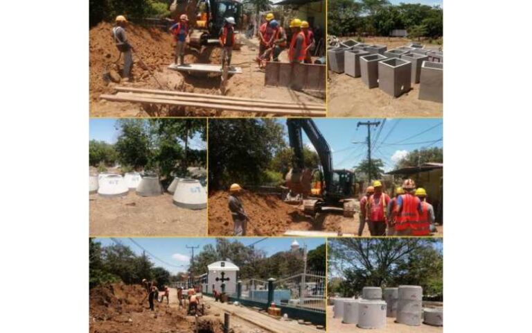 Avanzan obras de saneamiento en San Juan del Sur