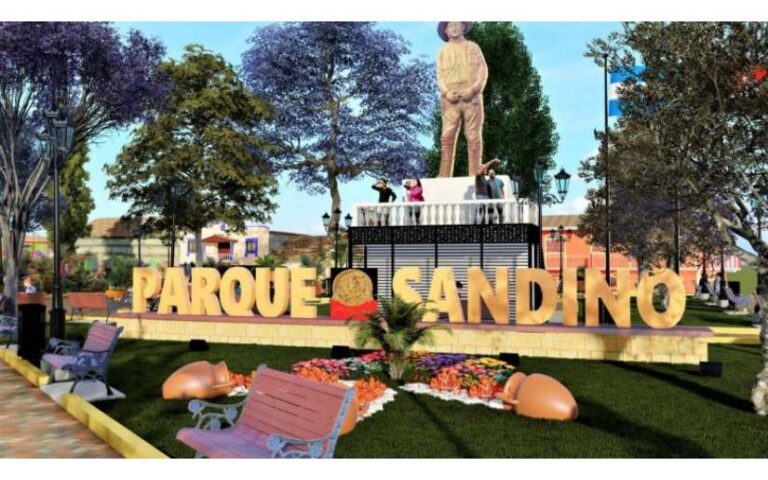 Mejoras al parque central de Niquinohomo