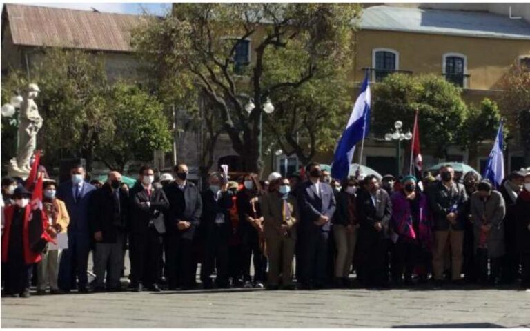 Conmemoración del 43/19 de la Revolución Sandinista en Bolivia
