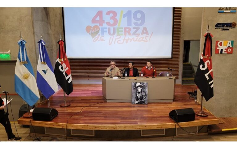 Celebran el 43 aniversario de la Revolución Sandinista en Brasilia