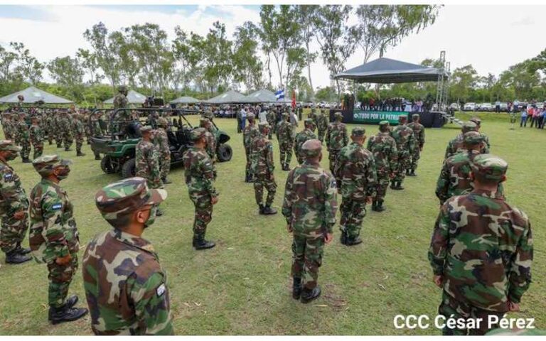 Asume nuevo mando del Sexto Comando Militar Regional del Ejército de Nicaragua