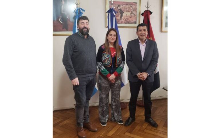 Corriente Nuestra Patria visita Embajada de Nicaragua en Argentina