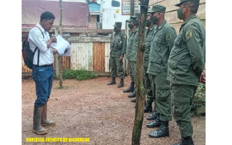 Ejército de Nicaragua participa en capacitación ambiental