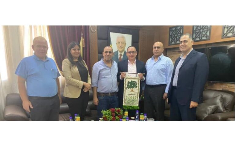 Embajada de Nicaragua en Palestina realiza visita a la Gobernación de Jenin