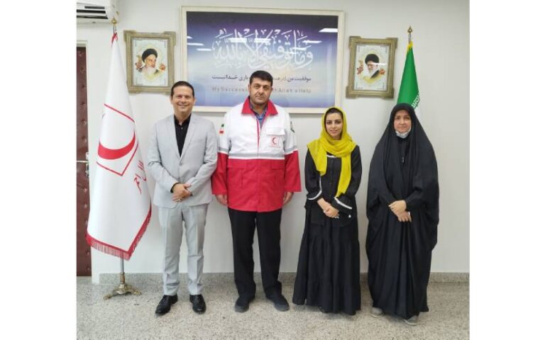 Nicaragua en reunión con Presidente de la Media Luna Roja de Irán