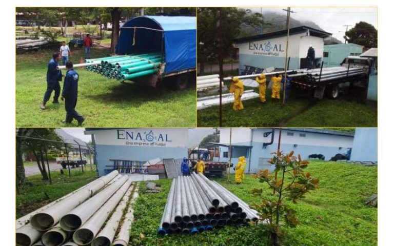 Así avanza la rehabilitación del Sistema de Agua Potable en Wamblan