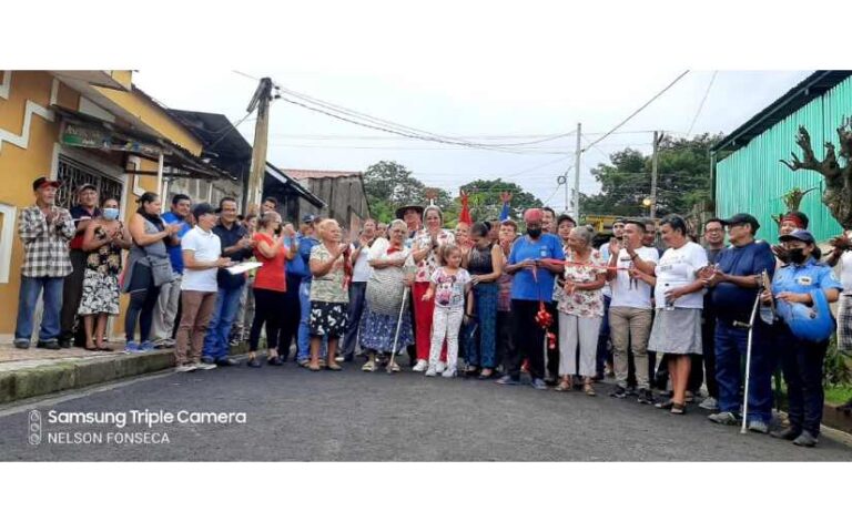Calles para el Pueblo en Diriamba y Santa Teresa, Carazo